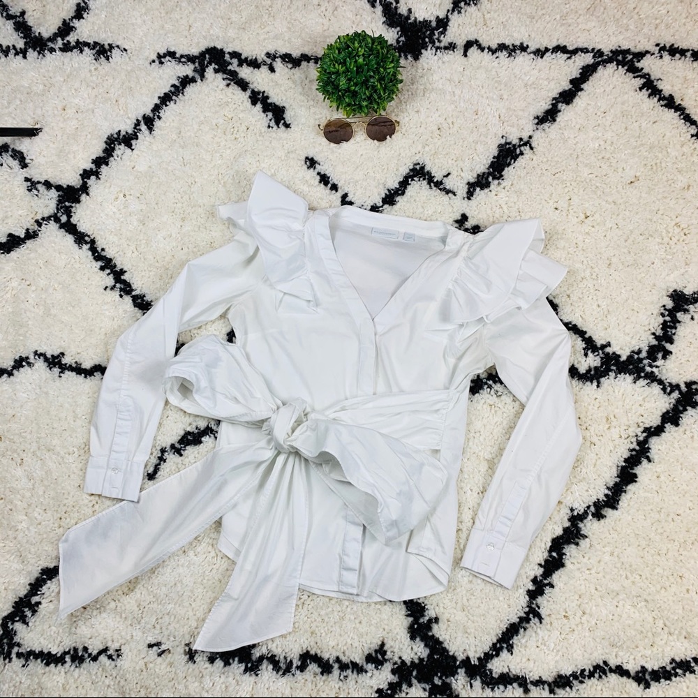 Poplin white Women’s shirt